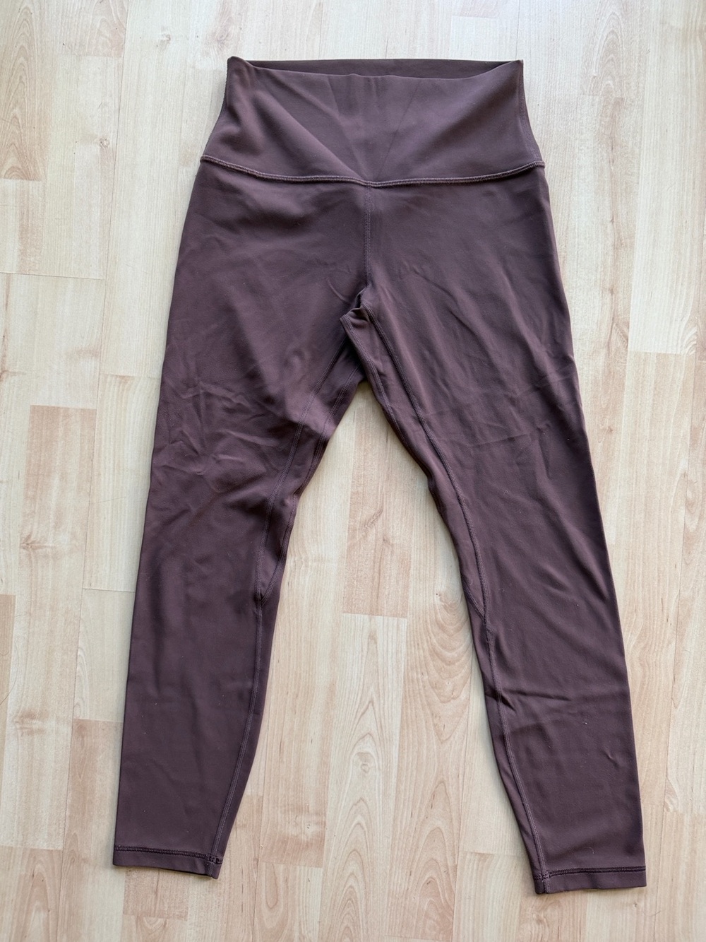 CRZ YOGA Coffee Brown High-Waist Leggings 25" - Picture 2 of 5